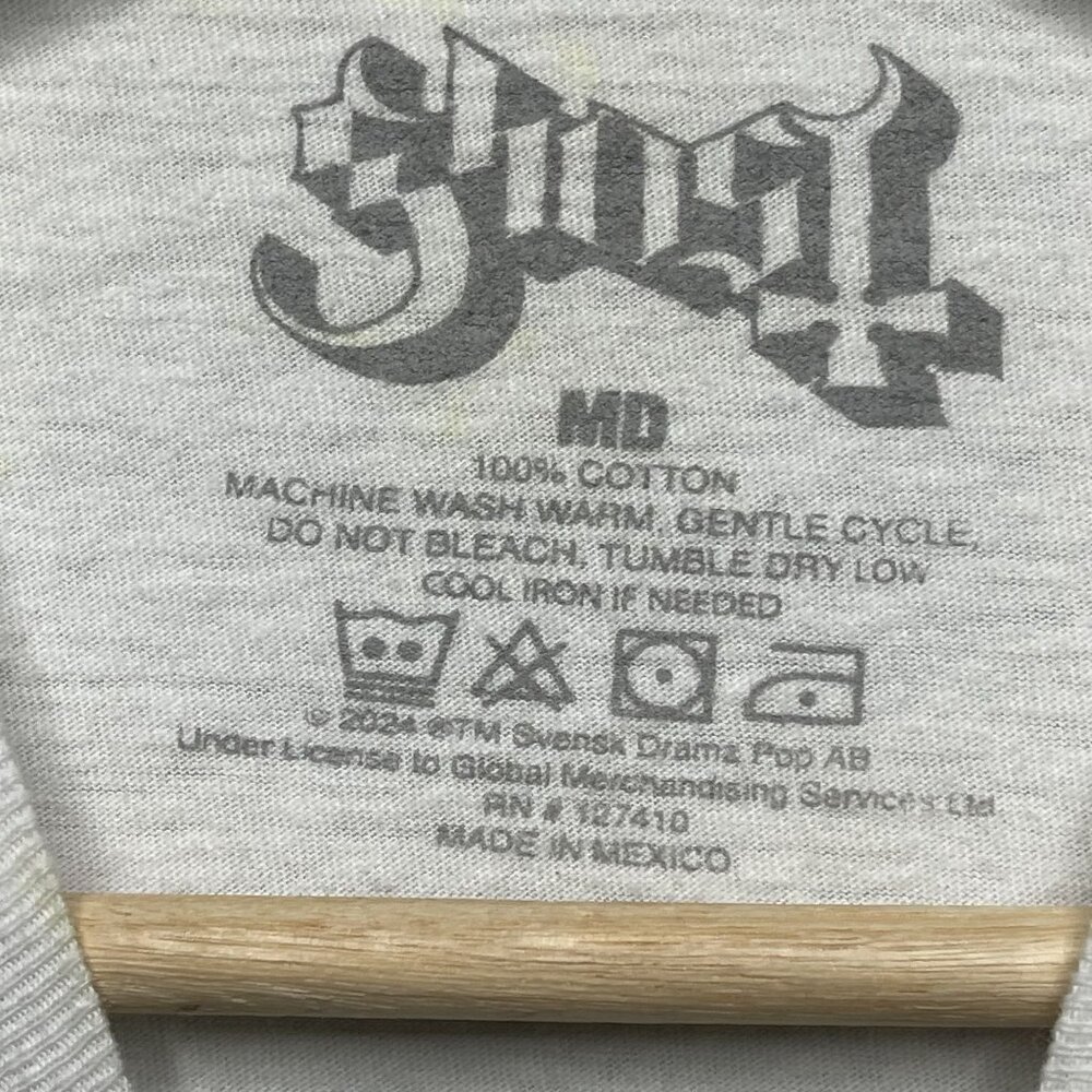Ghost Smoke Trails Boyfriend Fit Girls T-Shirt M - Picture 4 of 9